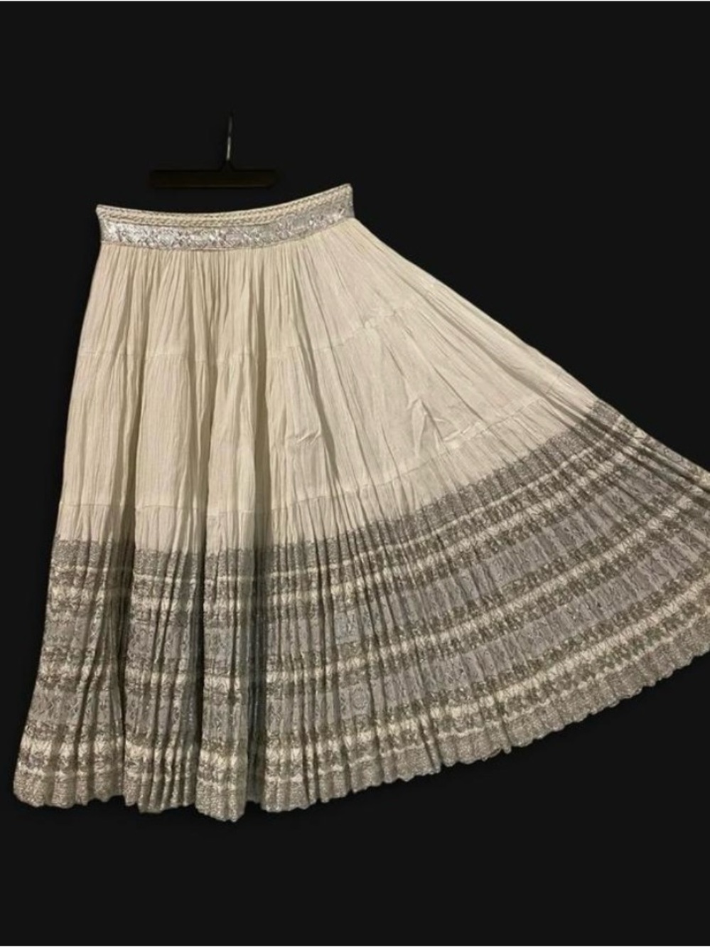 Ric Rac 50’s White & Black Patio Skirt